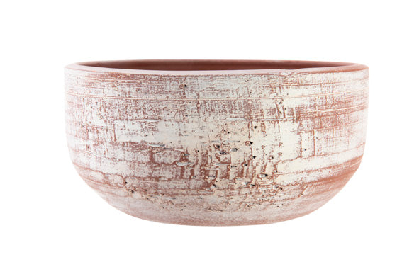 Cosy & Trendy Obsoleto Bloempot Aardewerk - Ø24xH13cm - Terracotta