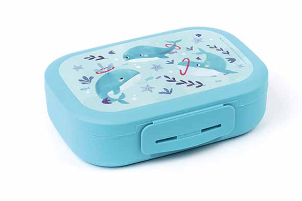 BEAU by Bo Cosy & Trendy Back to school set - Snackdoos/Bentobox - Whale