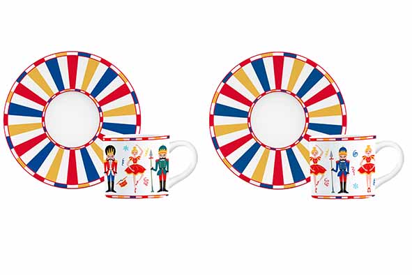 Bols Apéro Manchita Cosy &amp; Trendy Ø12cm - Lot de 4
