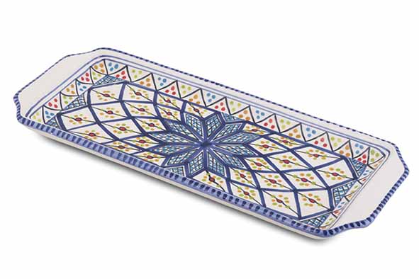 Cosy & Trendy Servierschüssel in Kastanienbraun – 38 x 17 x 12 cm