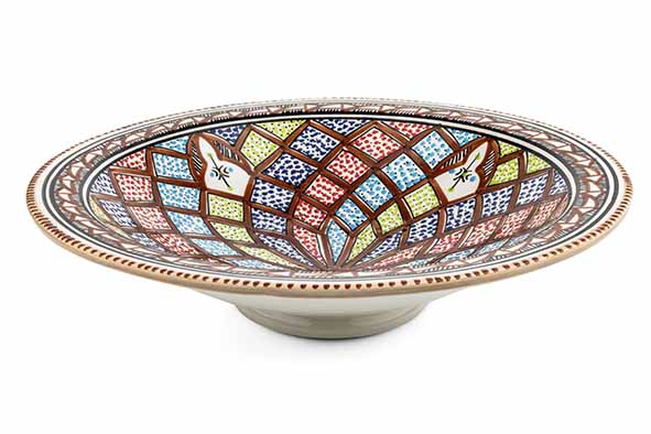 Cosy & Trendy Servierschüssel in Kastanienbraun – 38 x 17 x 12 cm
