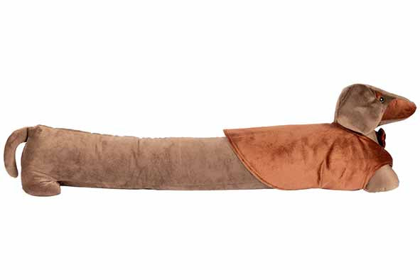 Cosy & Trendy Dachshund Draft Roll - 75cm - Brown