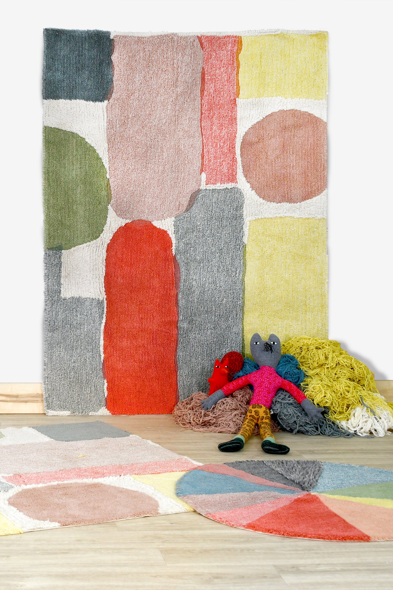 Lorena Canals Washable wool rug - Abstract L - 170x240cm