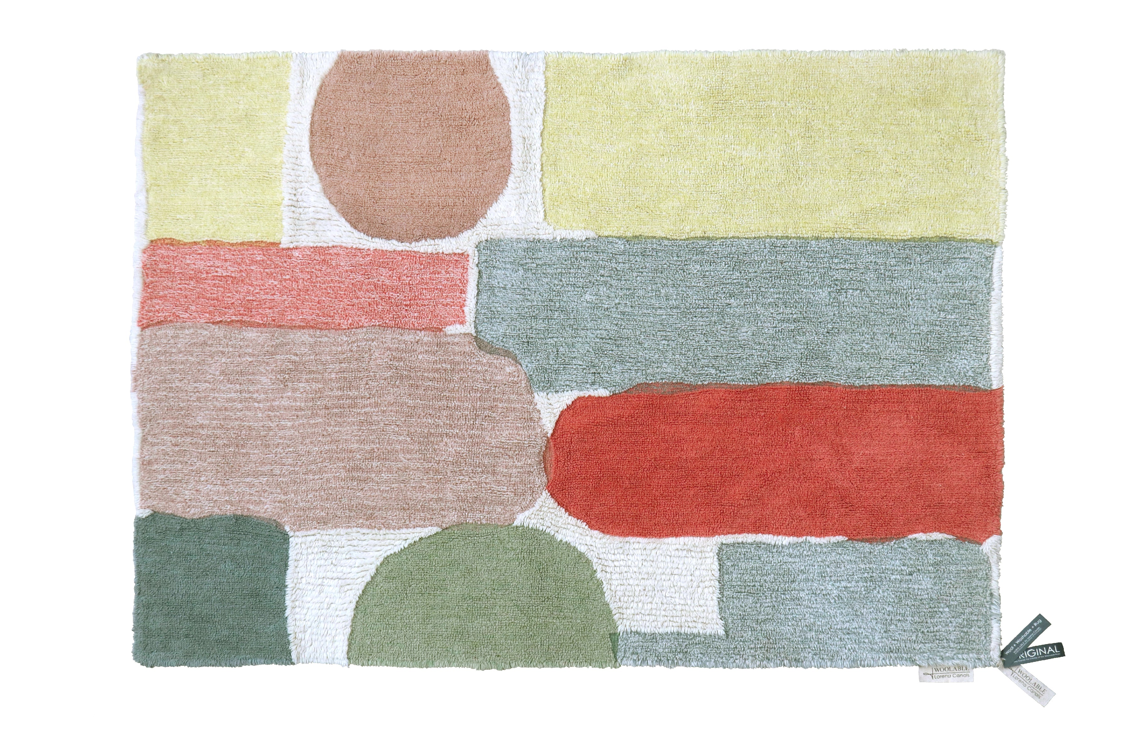Lorena Canals Washable wool rug - Abstract L - 170x240cm