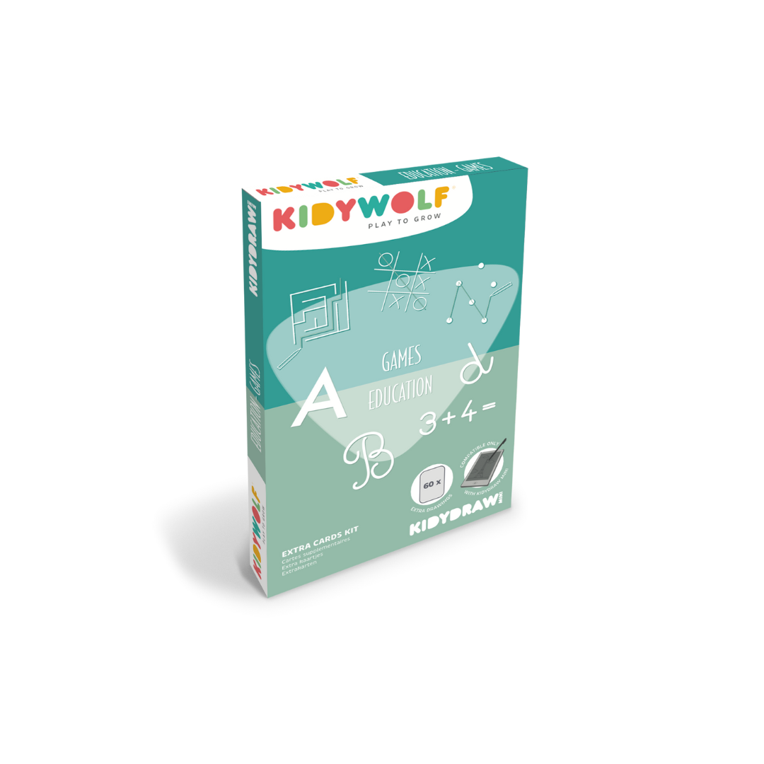 Kidywolf Kidydraw Mini Refill - Spel & Educatie - 60 extra kaarten