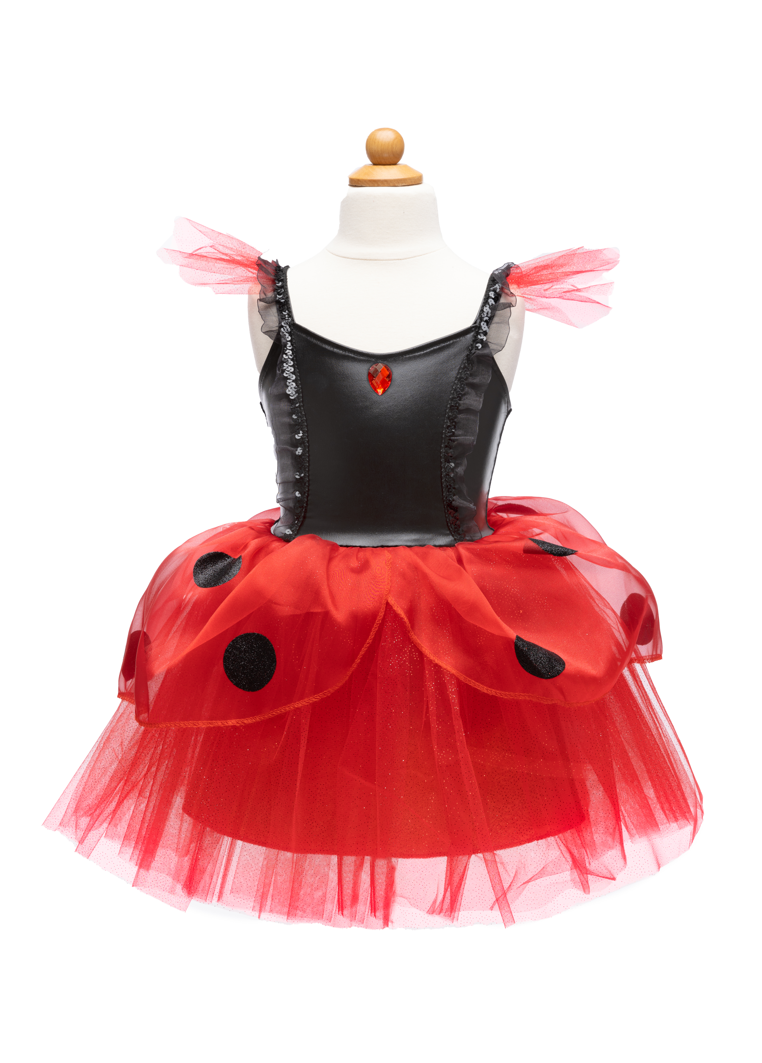 Great Pretenders Fancy Dress Robe coccinelle avec bandeau - Rouge
