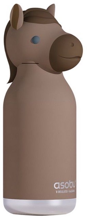 Asobu Thermo Drink Bottle Besties Panda - 460 ml - noir / blanc