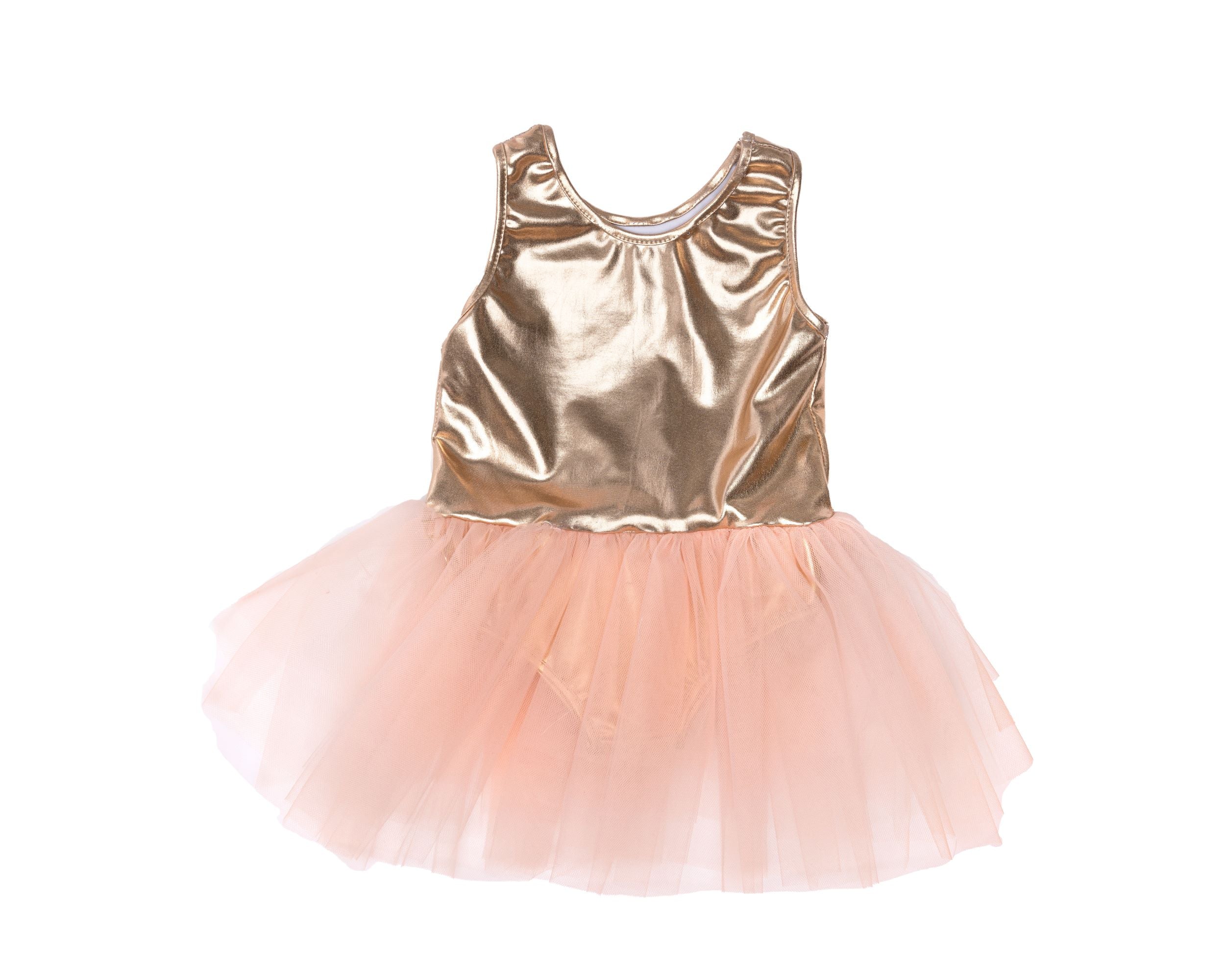 Great Pretenders Verkleedkledij Tutu Ballet jurk - 5/6 jaar - Rose Gold