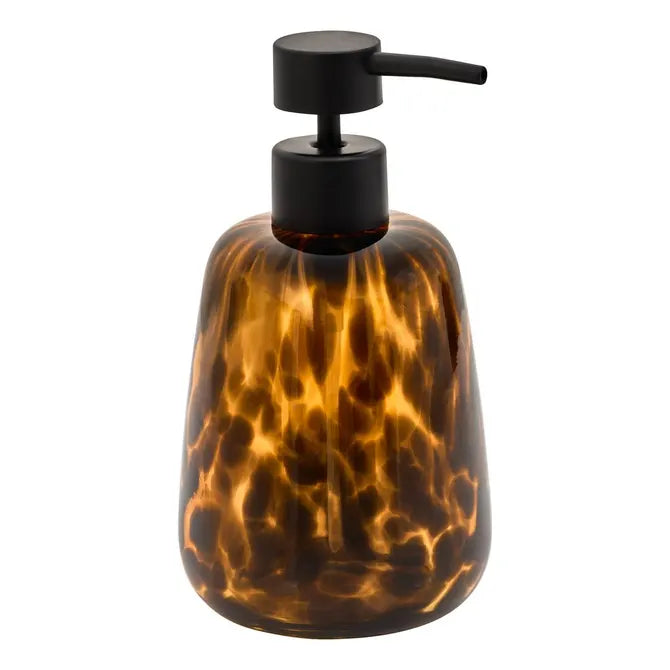 5Five Dotty Zeeppomp/Zeepdispenser 400ml - Ø9xH17cm - Bruin