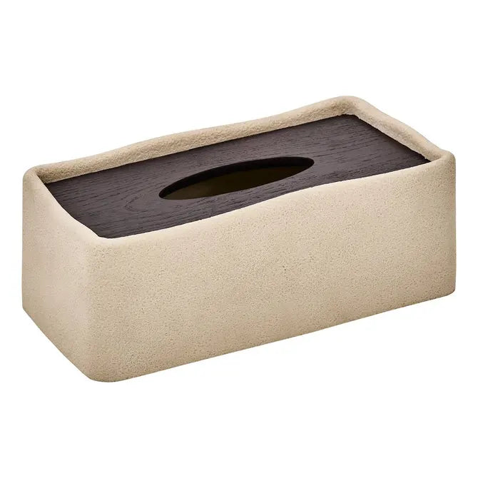 5Five Oleya Taschentuchbox/Taschentuchbox – 26 x 15 x 10 cm – Beige