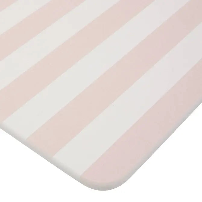 5Five Strio Diatomiet Badmat - Anti-slip - 39x60cm - Roze
