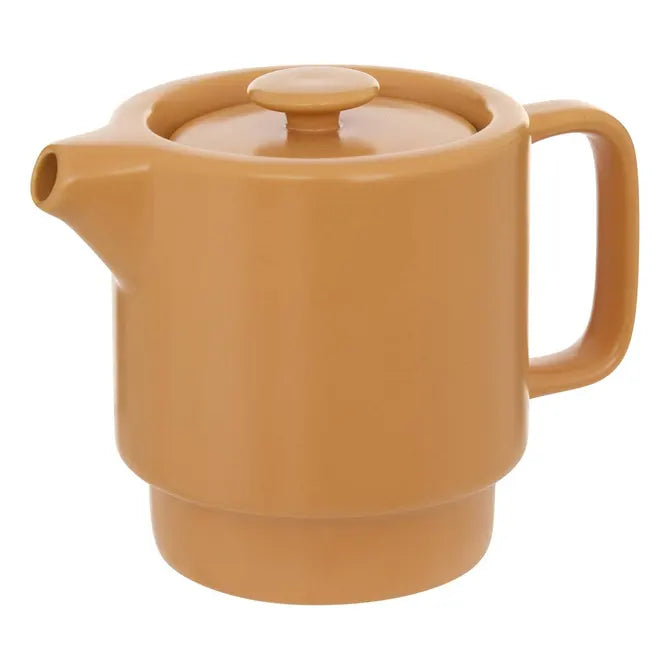 Secret de Gourmet 3 in 1 Theepot + Kopje + Onderzetter Keramiek - Oker