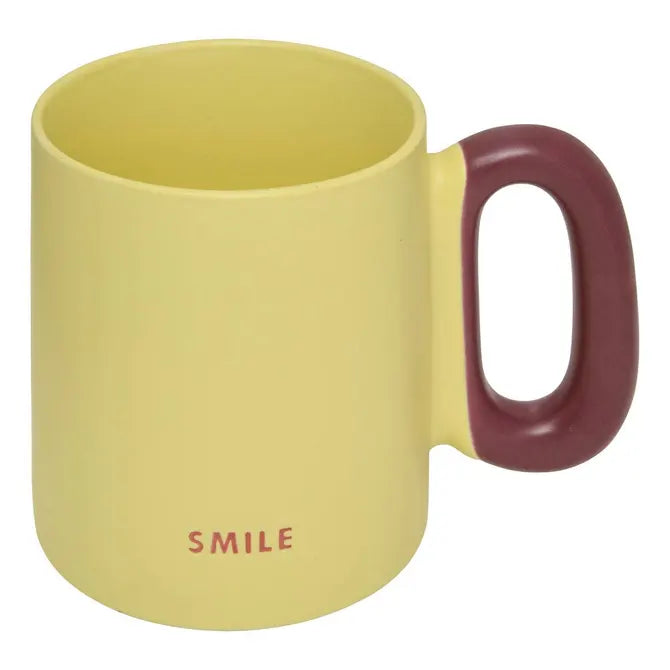 Secret de Gourmet Pop Mok Smile - 34cl - 12x8x10cm - Geel