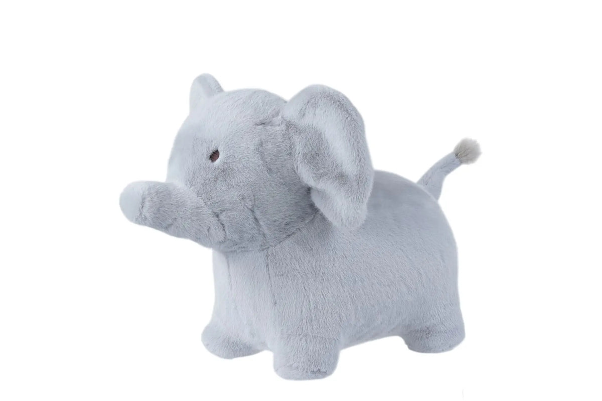 Wild & Soft Soft Bouncy Olifant - 67xH47cm - Blauw