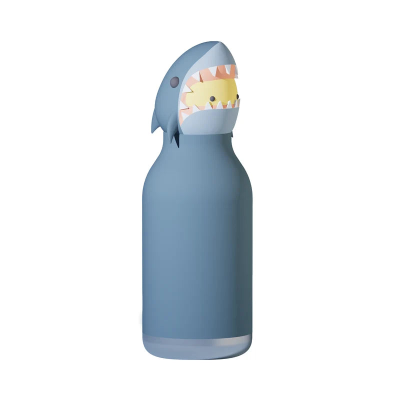 Asobu Thermo Drinkfles Besties Shark - 460ml - Blauw
