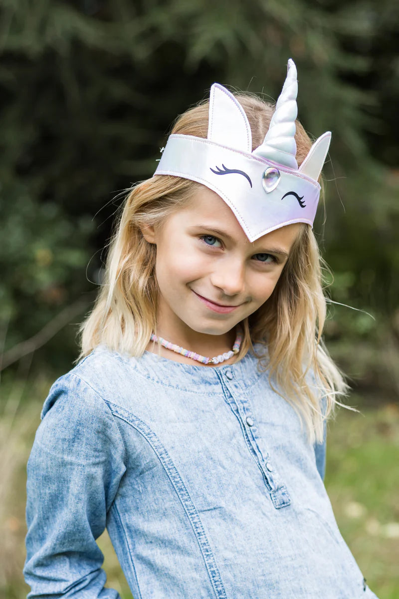 Great Pretenders Verkleedkledij Eenhoorn Hoofdband - Verkleedaccessoire - Roze