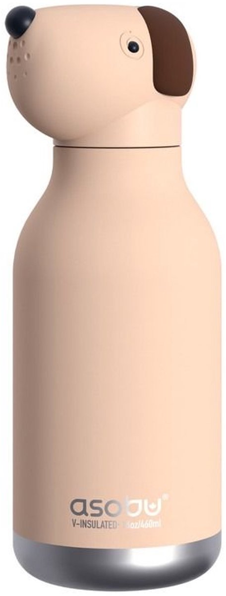 Asobu Thermo Drink Bottle Besties Panda - 460 ml - noir / blanc