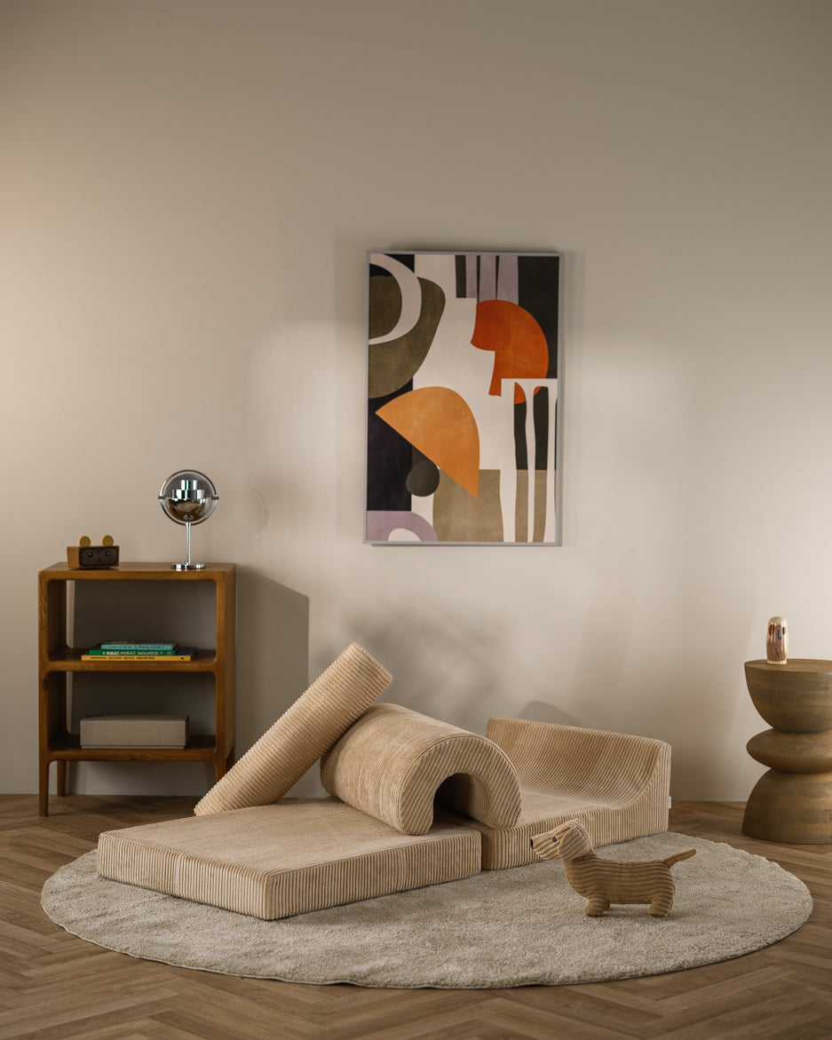 Wigiwama Teddy Cloud Stuhl / Sessel - 60x50x50 cm - Matcha