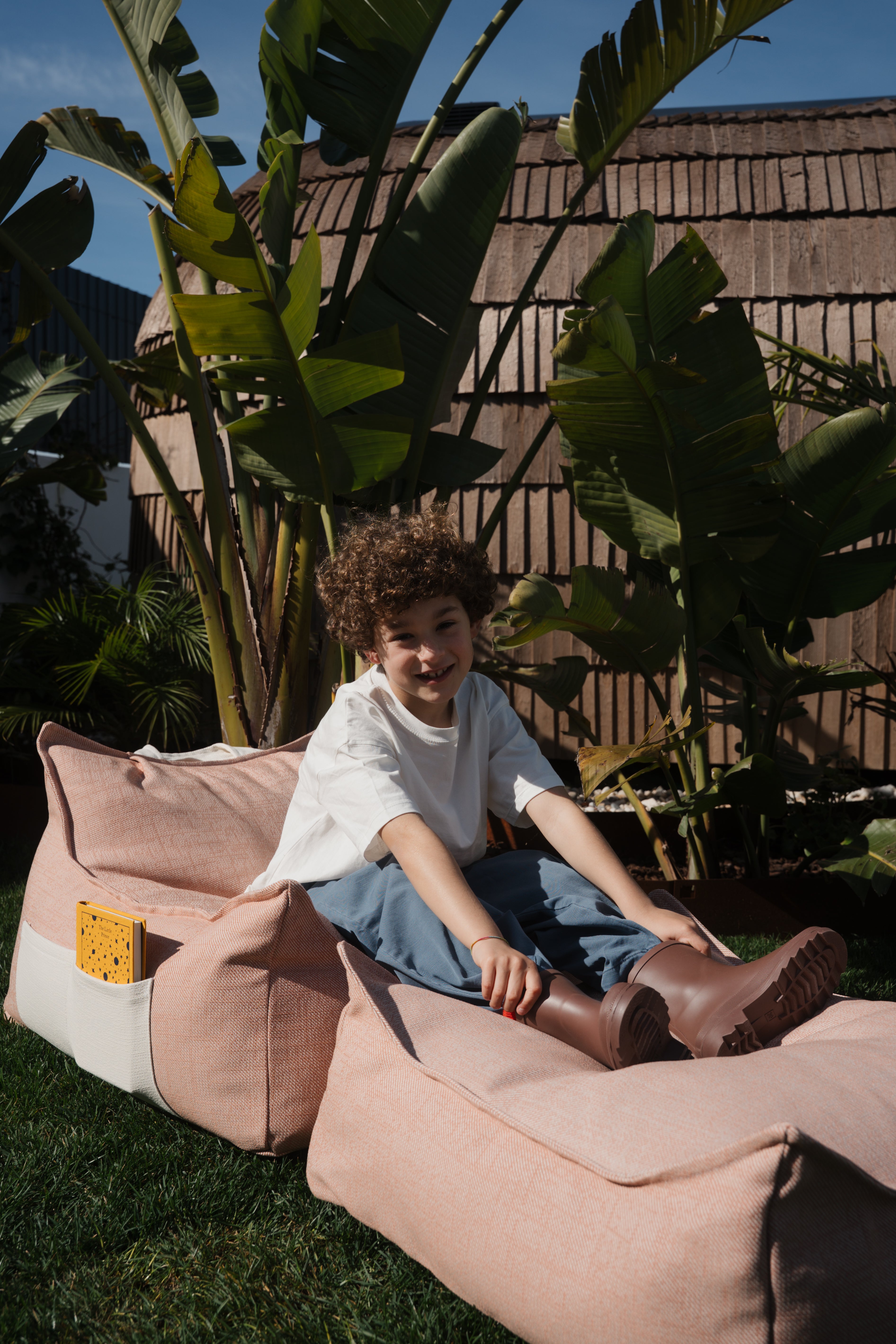 Wigiwama Teddy Beanbag Chair / Beanbag - 80x70x50cm - Matcha