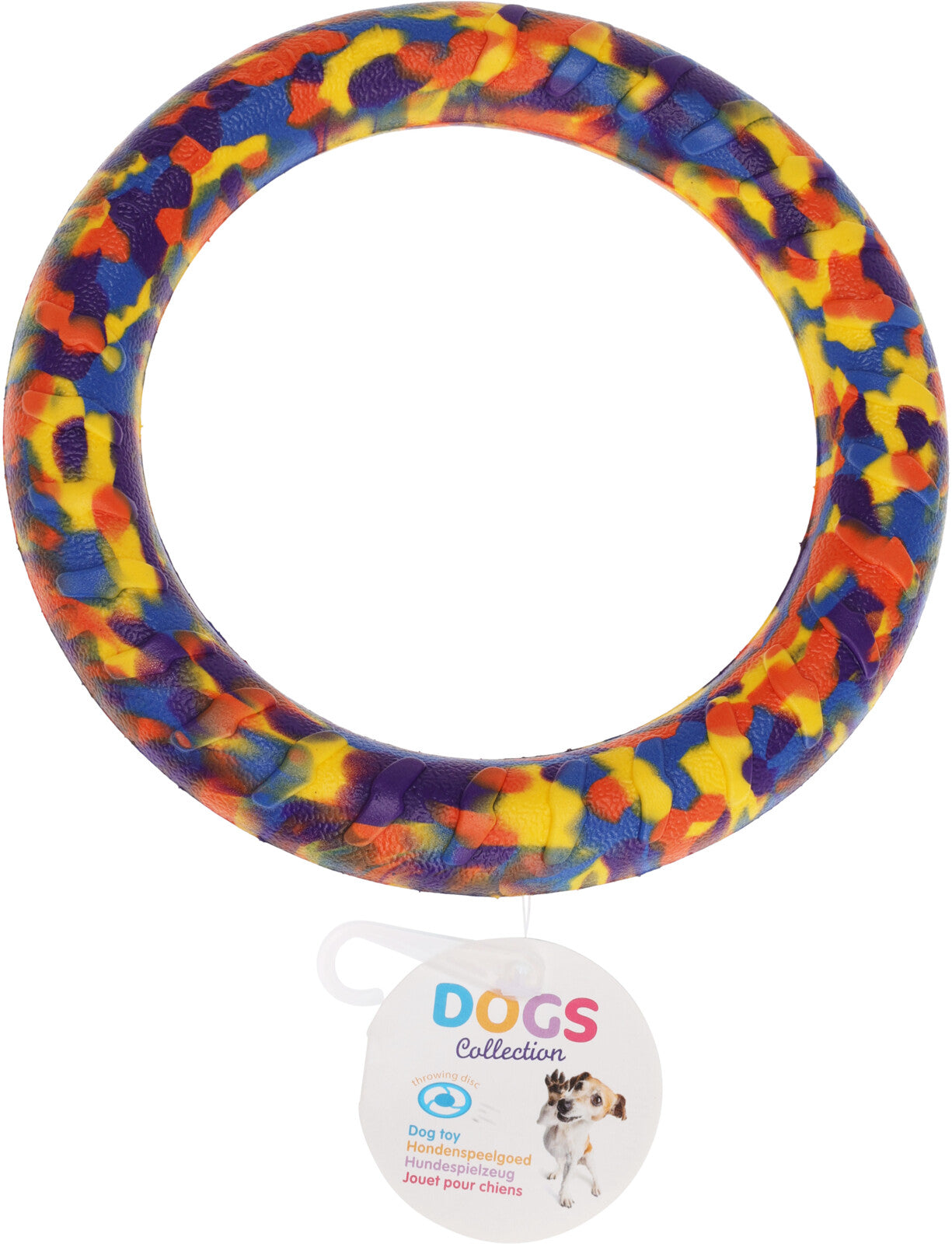 Home & Styling Speelgoedring voor Honden - Ø19cm - Multi