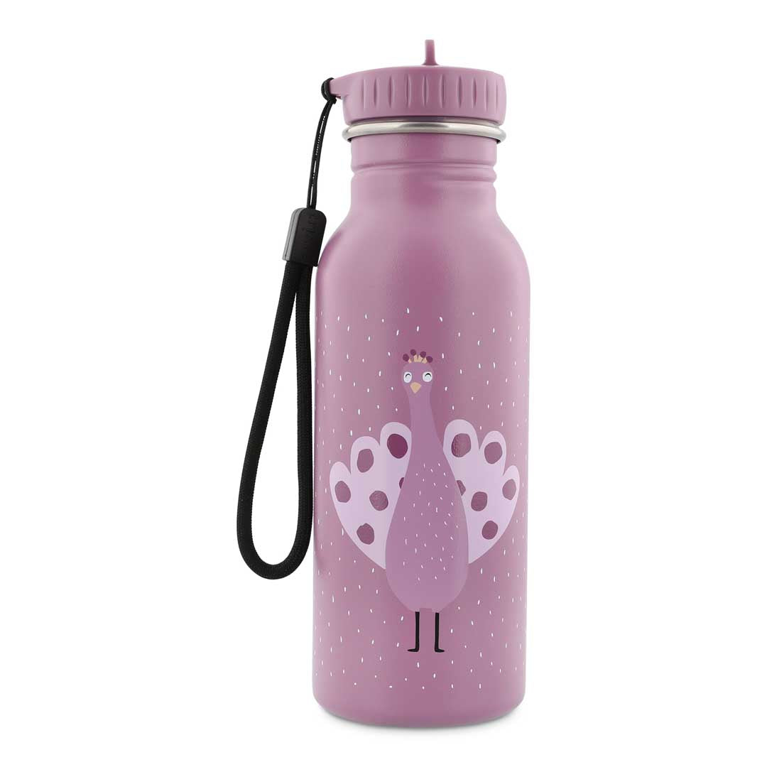 Drinking bottle Mrs. Flamingo - 500 ml Stainless steel | Trixie Baby