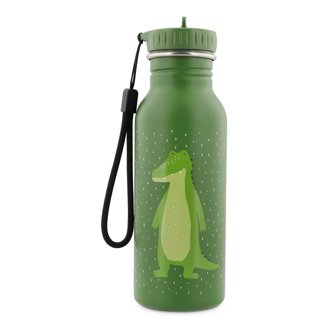 Gourde Mme. Flamant rose - 500 ml Acier inoxydable | Trixie Bébé