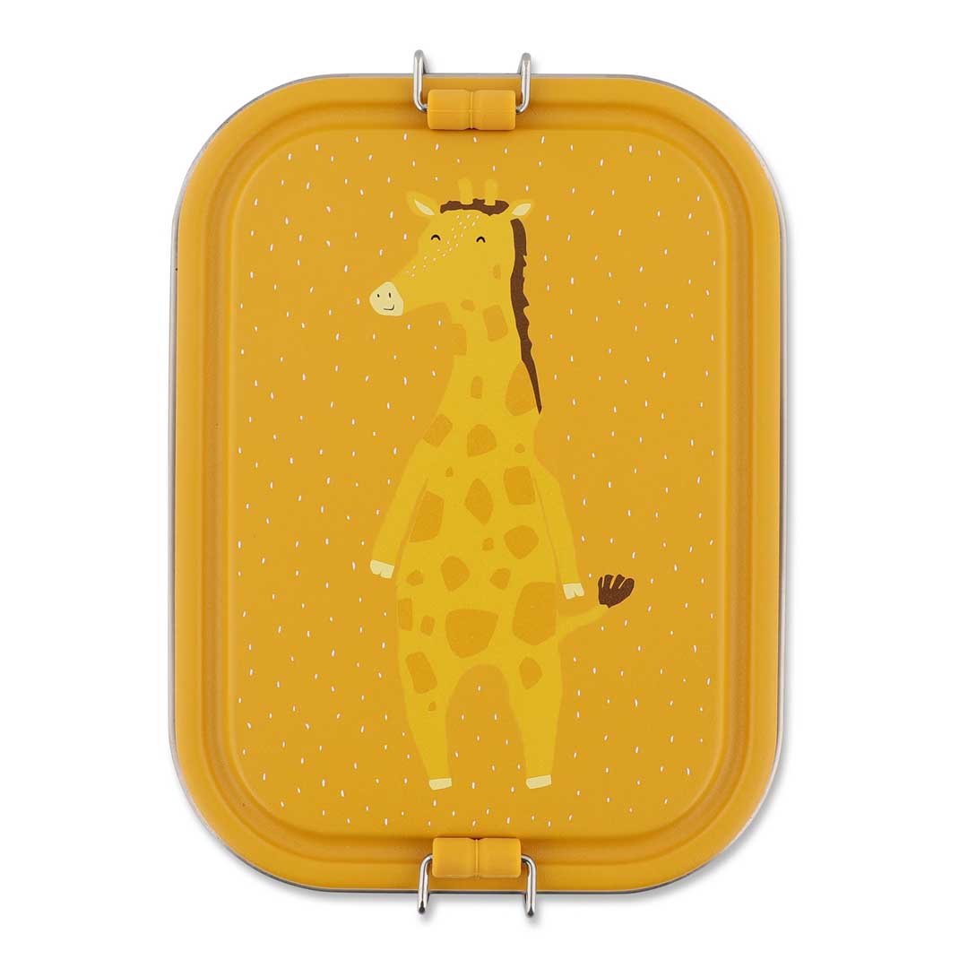 Bundel Trixie Back to School set - Lunchbox/Drinkfles 500ml - Mr. Giraffe
