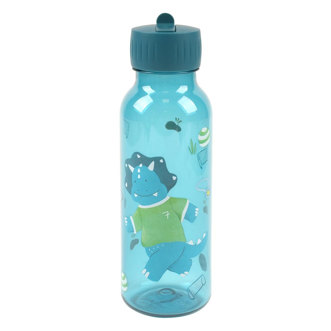 Bundel Trixie Back to School set - Lunchbox/Snackdoos/Drinkfles 500ml - Ballplayer Mr. Triceratops