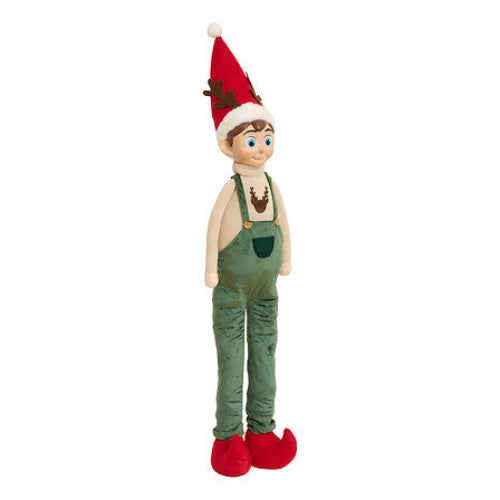 Férérics et bottes de Santa Claus de Noël de HARS - 24x22x55cm - rouge