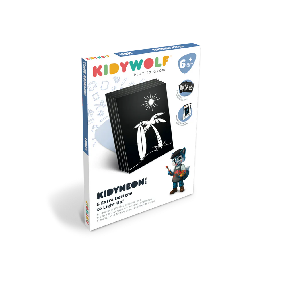 Kidywolf Refill KidyNeon - Navulling voor KidyNeon - Sport