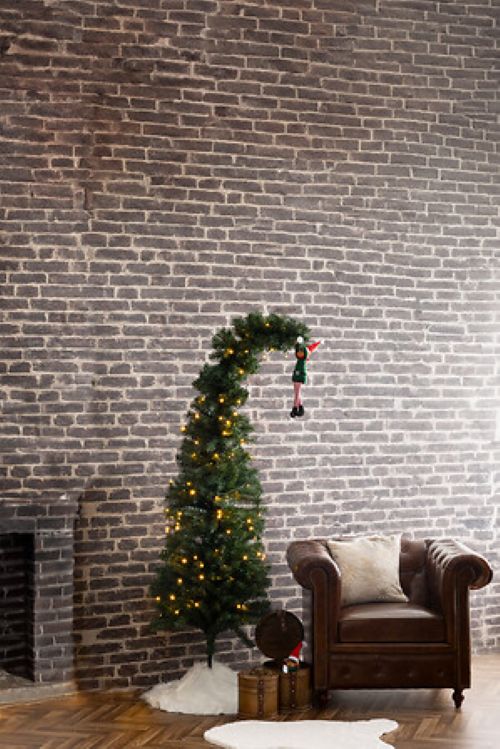 Férérics et arbre de Noël de Noël - Ø50xh100cm - Décoration de Noël - vert