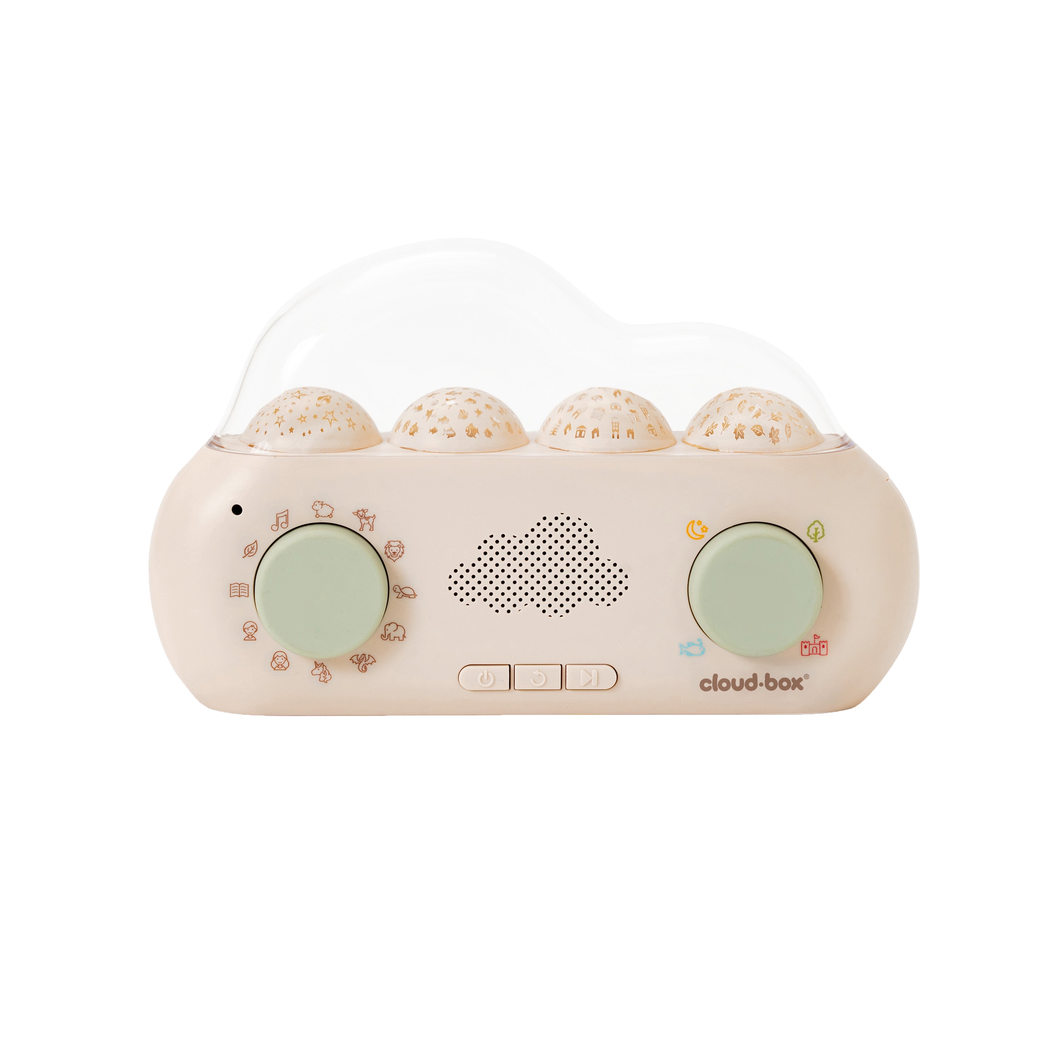 Cloud-B Cloud Box NL/FR - Verhalen, melodieën en White Noise - Beige