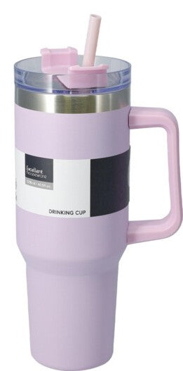 Home & Styling Thermo Drinkbeker 1,2L - Roestvrij - Paars