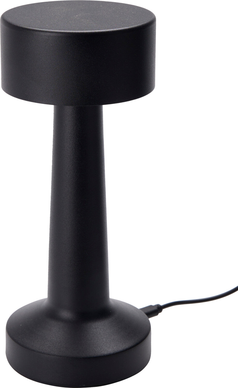 Home &amp; Style Lampe de table avec bois - Noir - E14 - Hors lampe