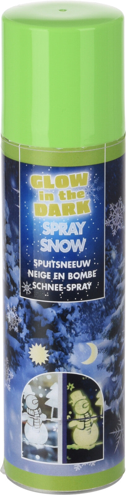 BEAU by Bo Set van 3 stuks Sneeuwspray - Glow in the Dark - Spuitbus - Nepsneeuw - 150ml