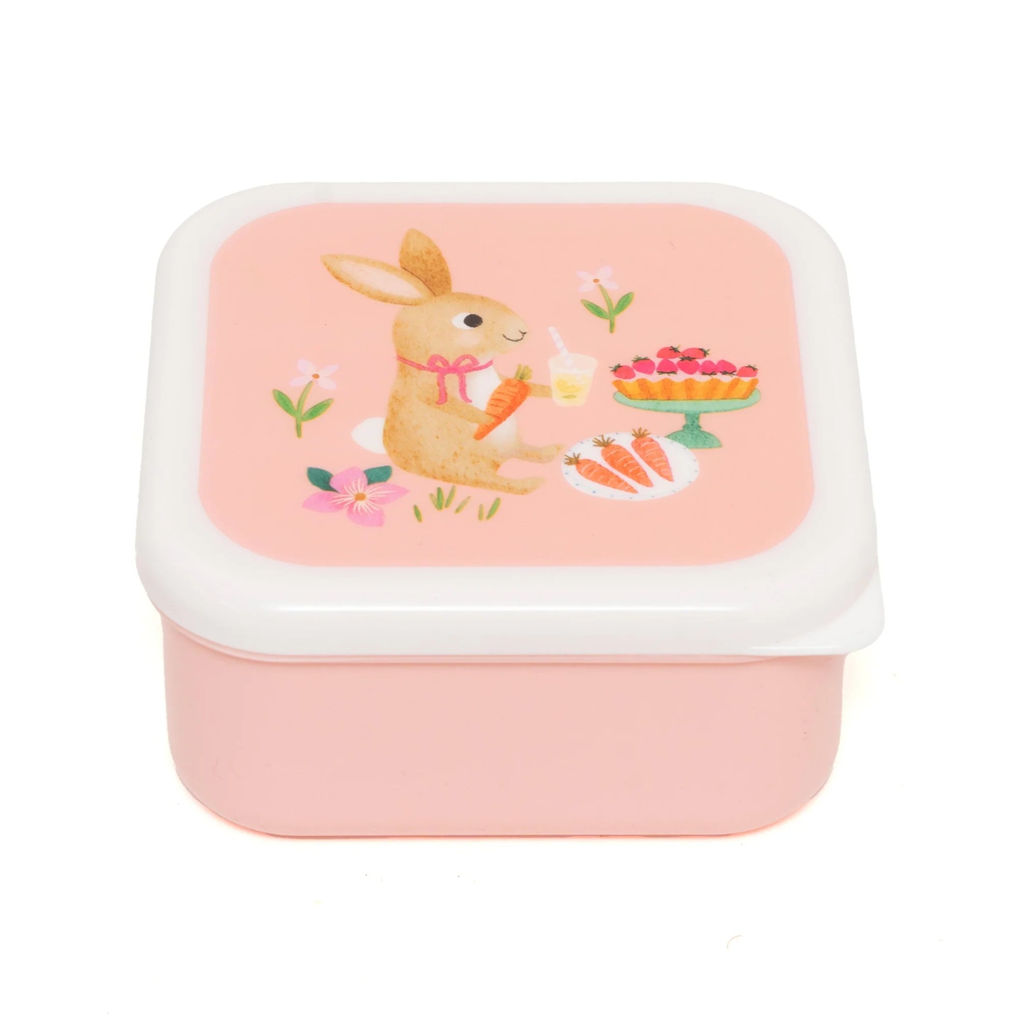BEAU by Bo Petit Monkey Back to School set - Snackdozen + Drinkfles Animals Picnic/Glitter - Groen