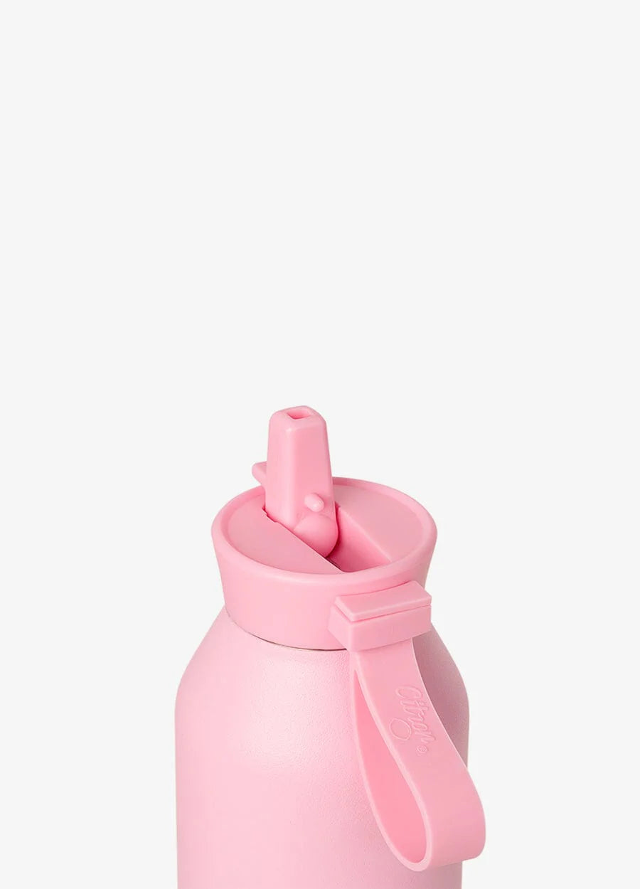 Citron Glow Up Thermo Drinkfles - 500ml - Ø6xH24cm - Pink/Pink