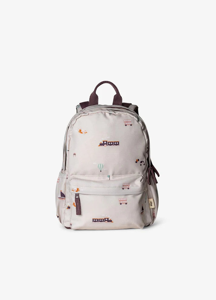 Citron Medium Rugzak - 33x24x13cm - Vehicles