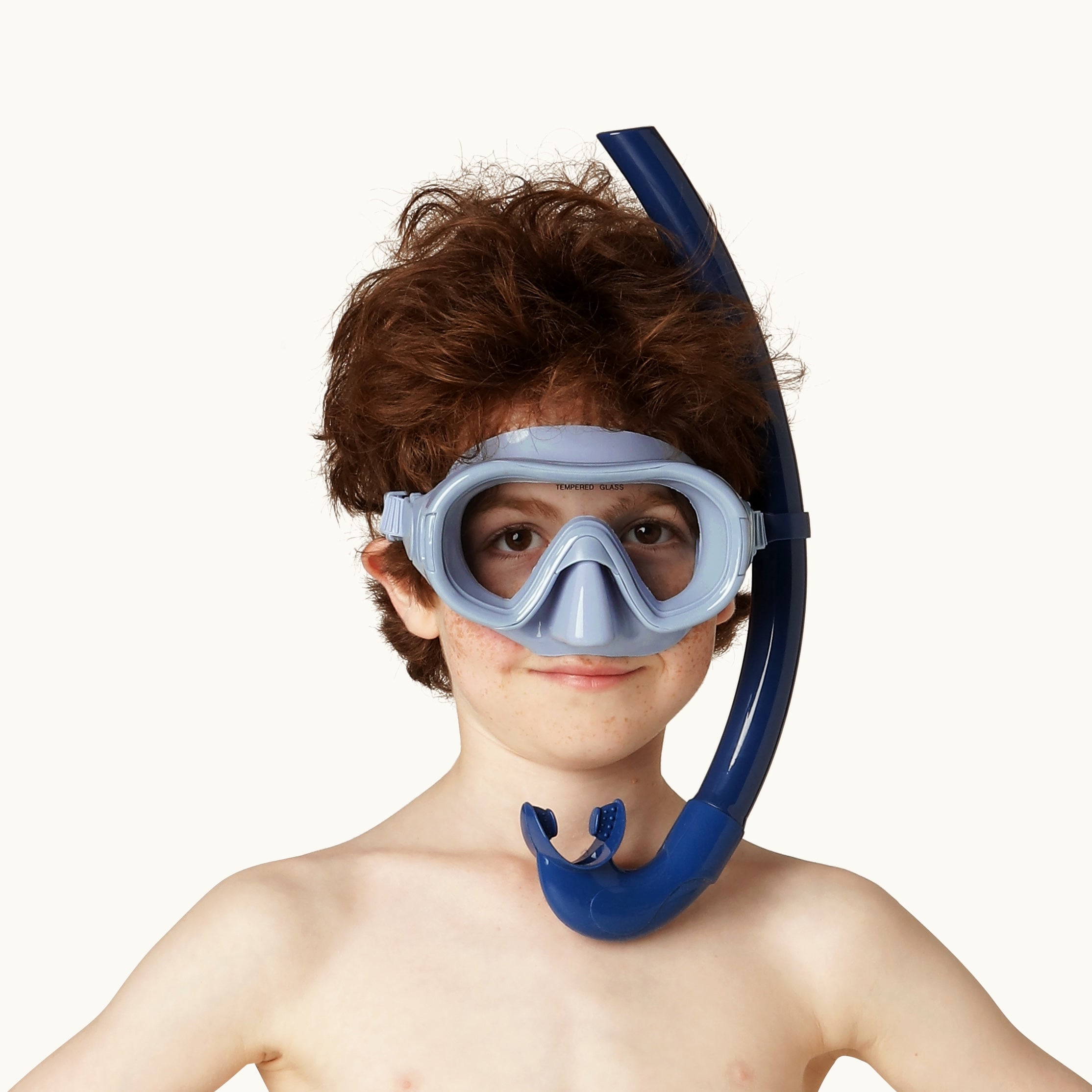 Petites Pommes - Lunettes de natation - Lunettes Hans - Enfant - Bleu Cannes