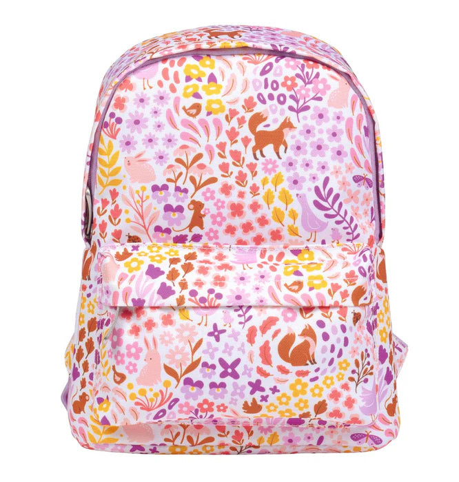 A Little Lovely Company Back to school - Rugzakje - Bloementuin