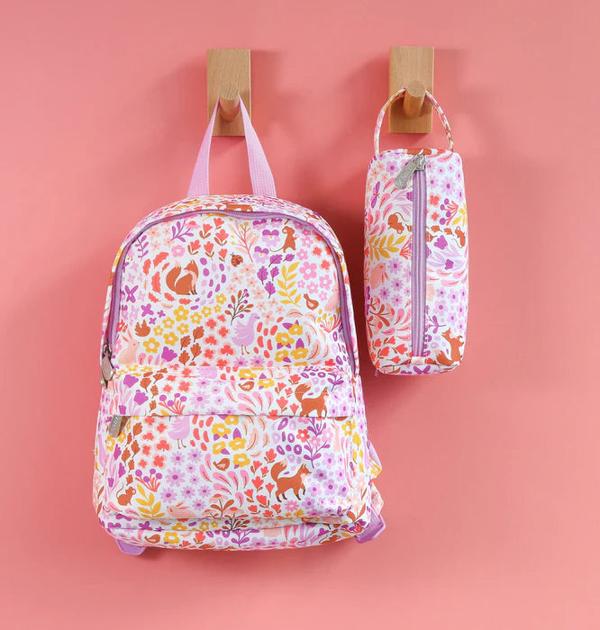A Little Lovely Company Back to school - Rugzakje - Bloementuin