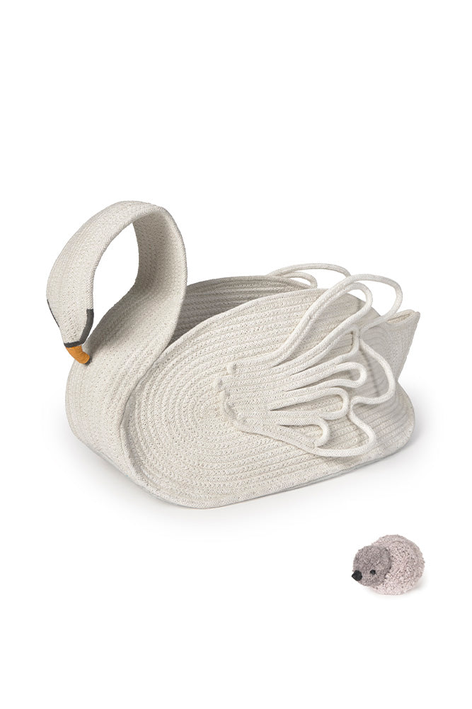 Lorena Canals Mini Panier de Rangement Charlie le Poulet - 15x17x17cm 