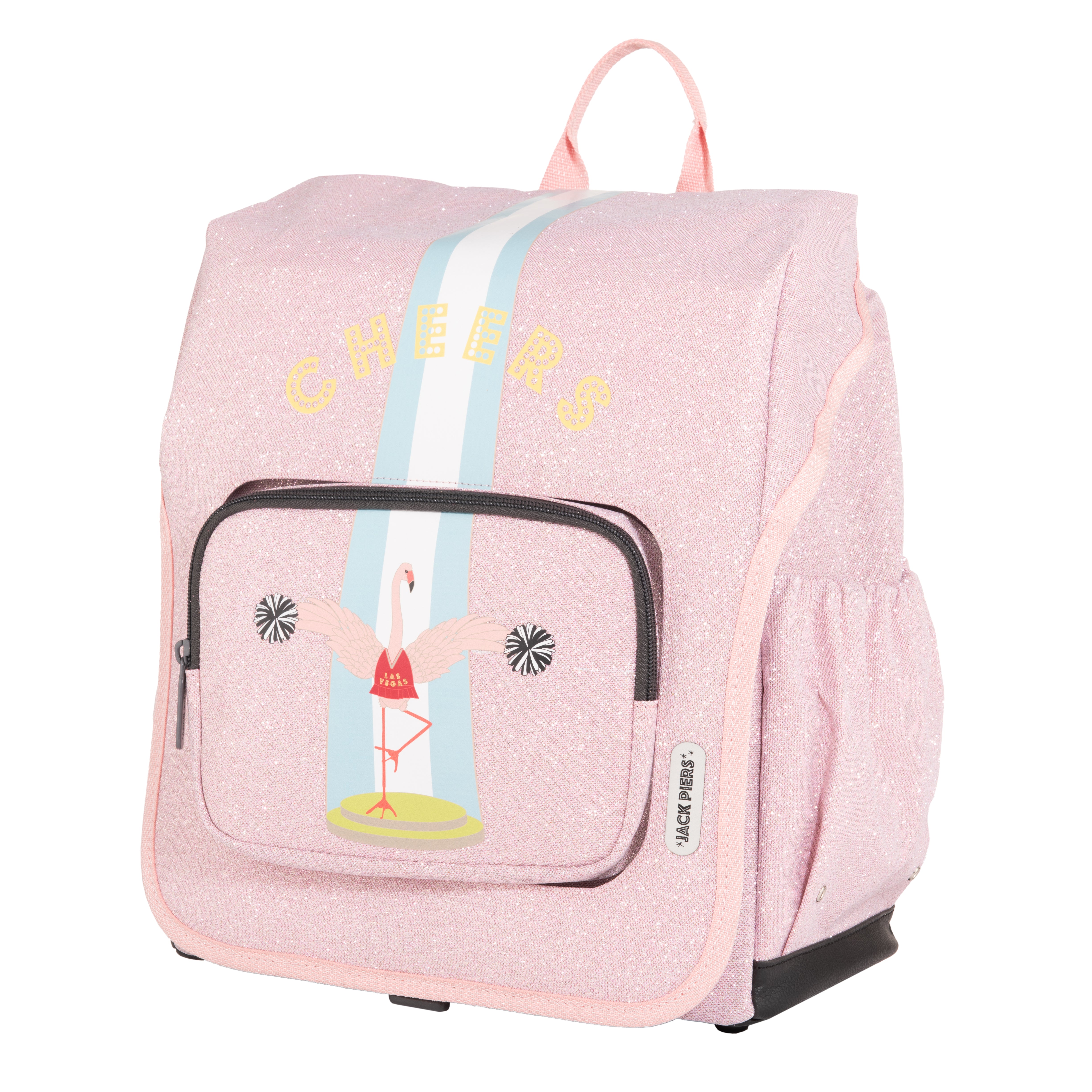 Jack Piers Rugzak/Backpack Berlin Flamingo - 36x13x29cm - Roze