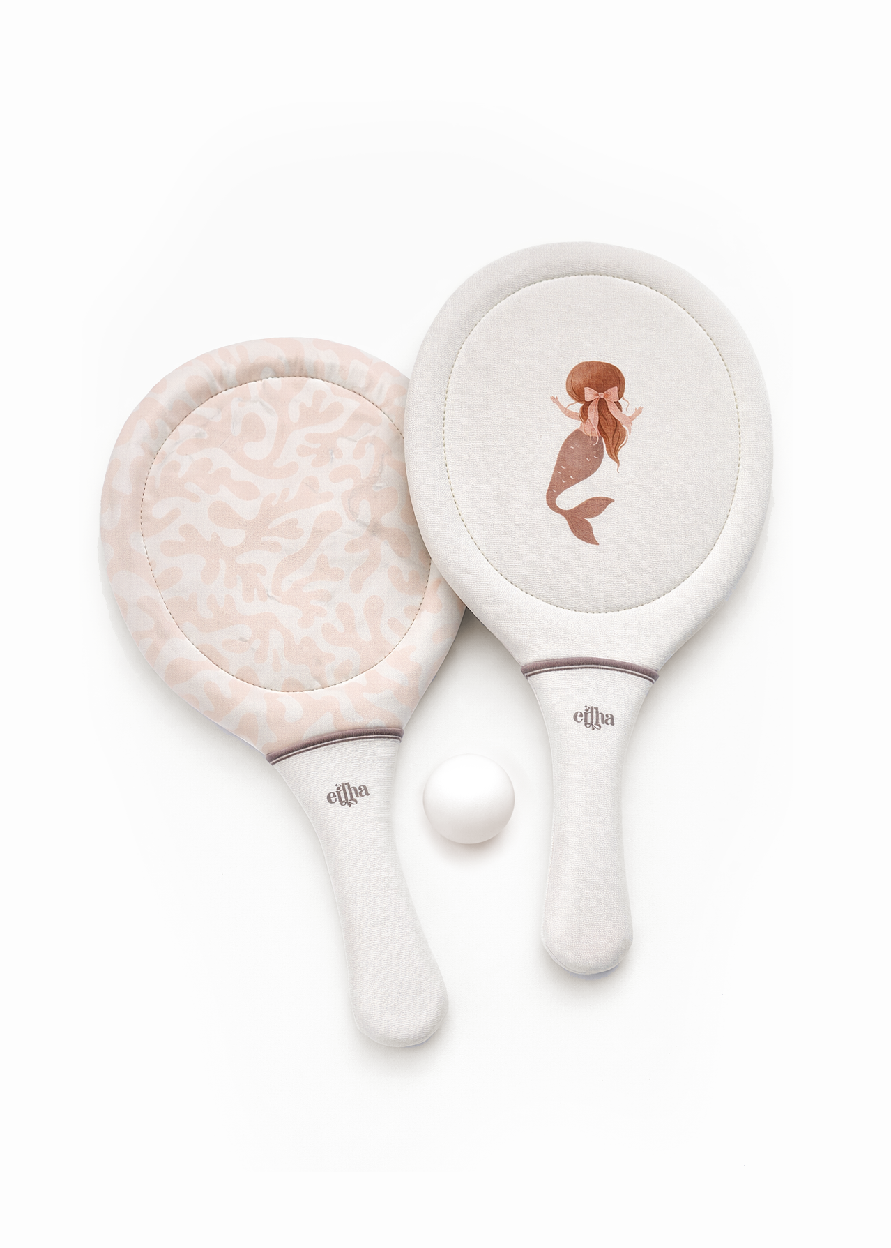 Mrs Ertha Beach Rackets - Paddle-set met balletje - Blushin Coral
