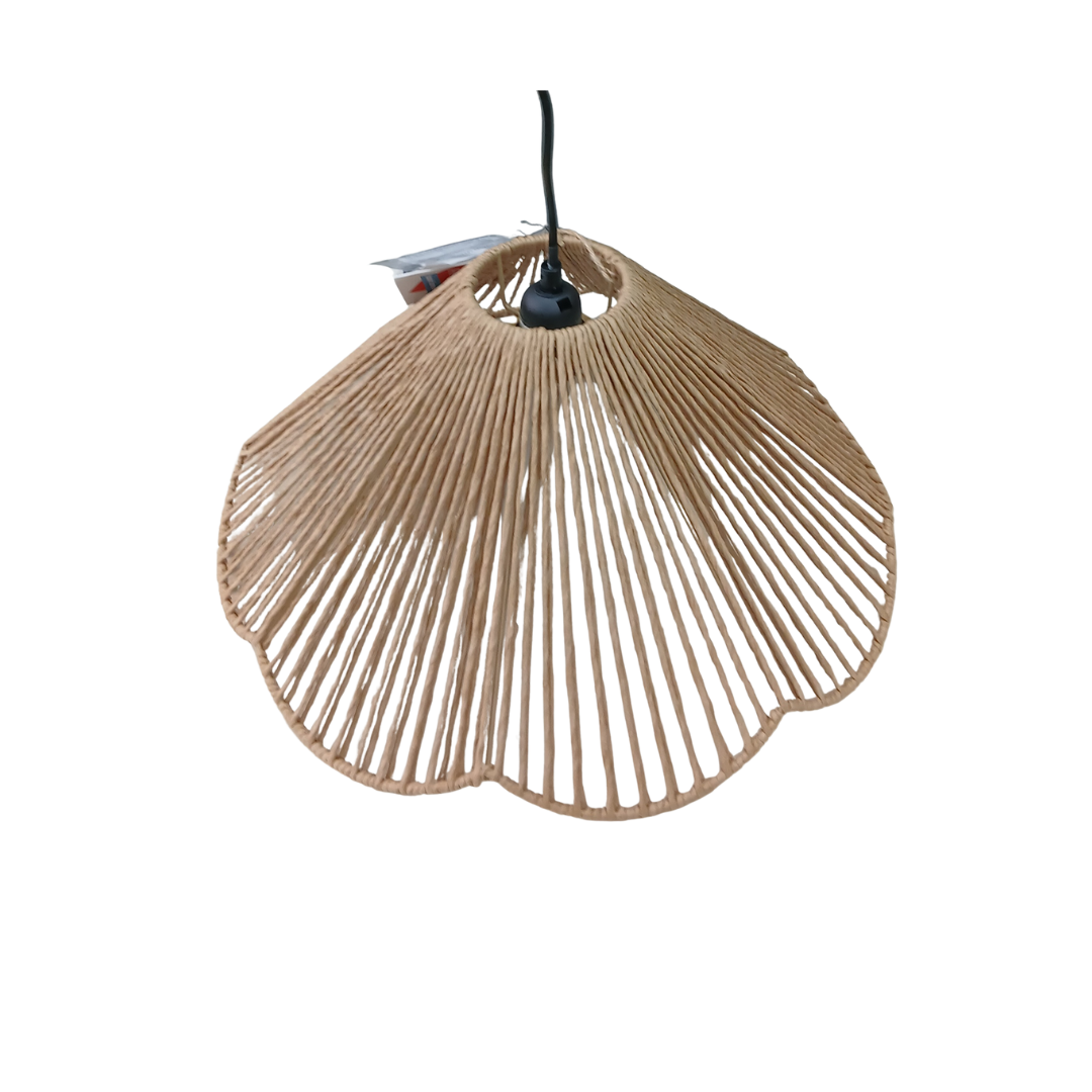 Hanglamp Daisy - E27, niet inbegrepen - Ø44xH20cm - Naturel