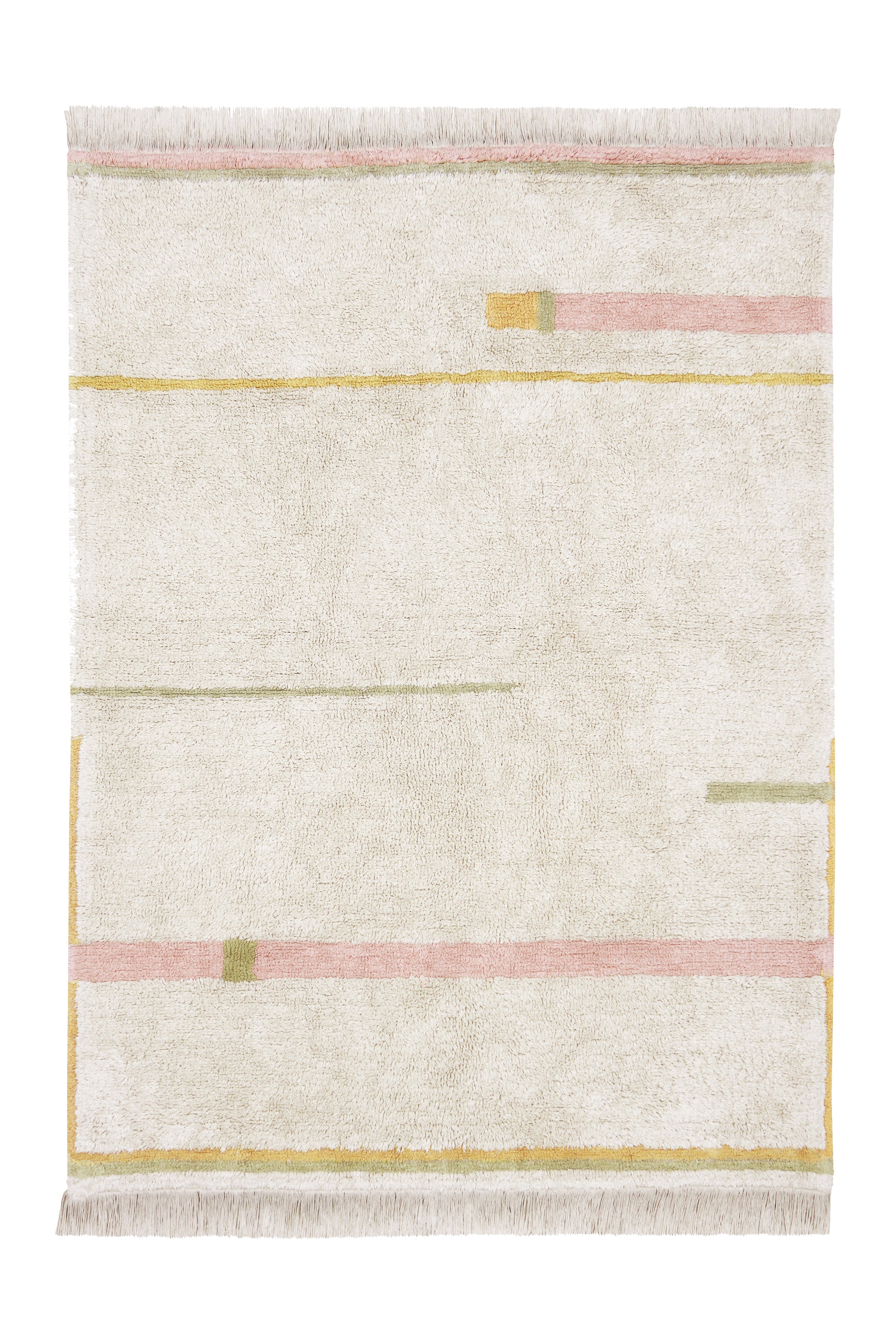 Lorena Canals Washable cotton rug - Lanes Vintage Nude - 140x200cm