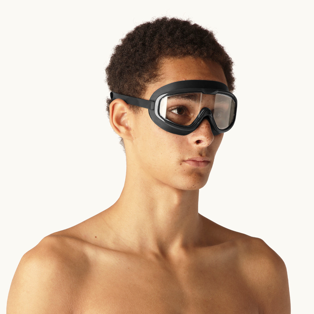 Petites Pommes - Lunettes de natation - Lunettes Hans - Enfant - Bleu Cannes