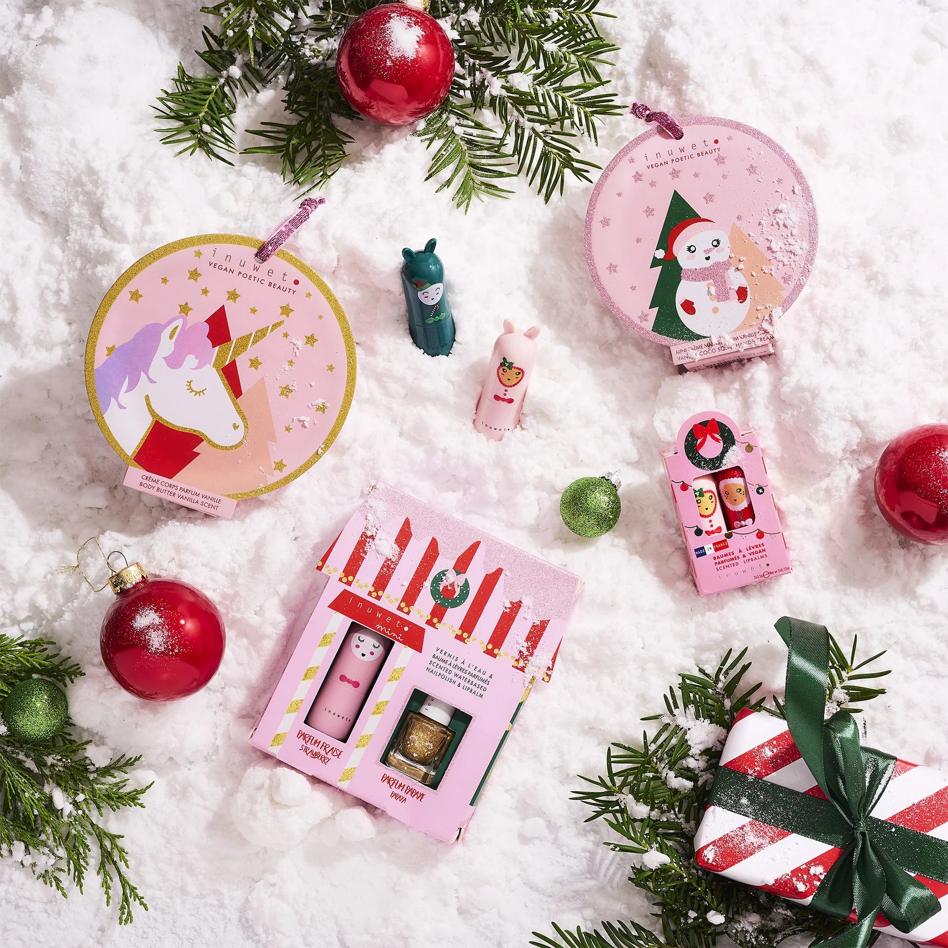 Inuwet Kinder Lippenbalsem en Nagellak - Geschikt vanaf 3 jaar - Juliette