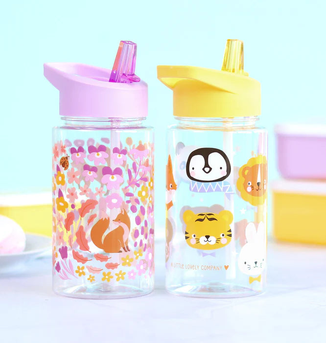 A Little Lovely Company Back to school set - Drinking bottle / 4 Snack boxes / Lunch box - Ice cream