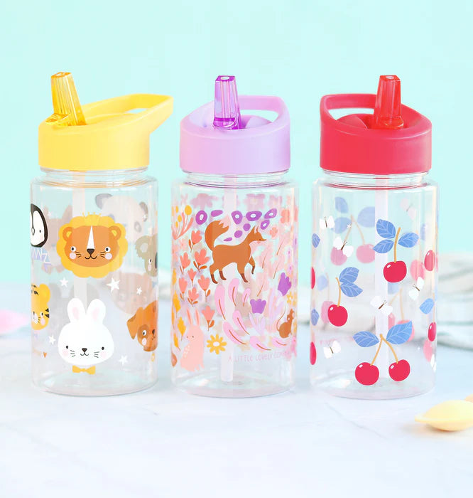 A Little Lovely Company Back to school set - Drinking bottle / 4 Snack boxes / Lunch box - Ice cream